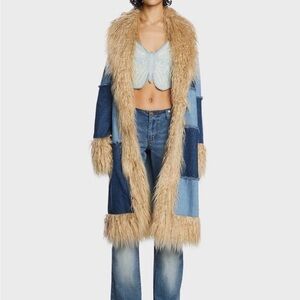 VAGABOND FAUX FUR JACKET by milk it